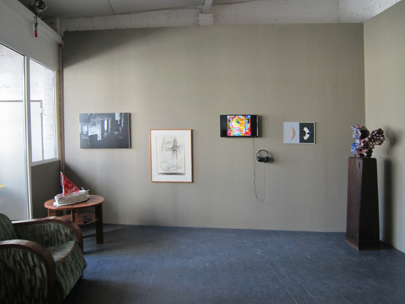 Ansicht Flechtheimausstellung Teil I ROMPONE kunstsalon