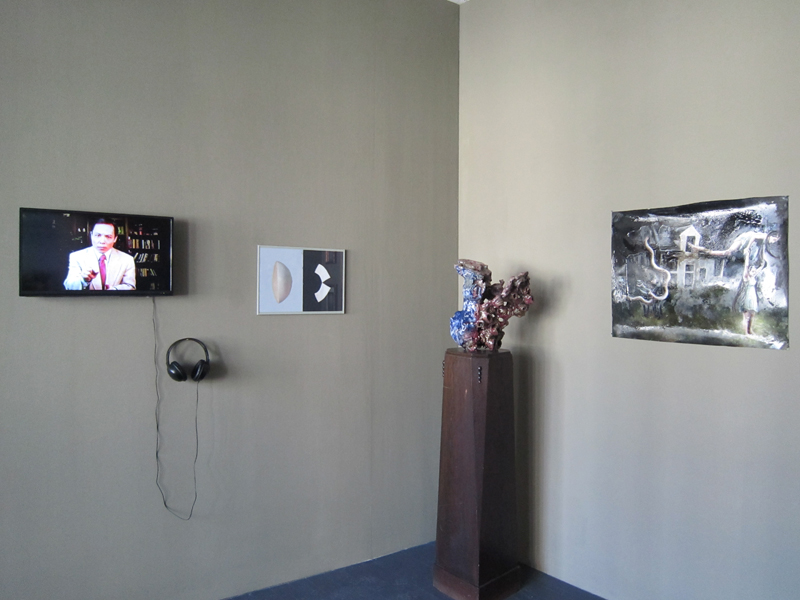 Ansicht Flechtheimausstellung Teil I ROMPONE kunstsalon