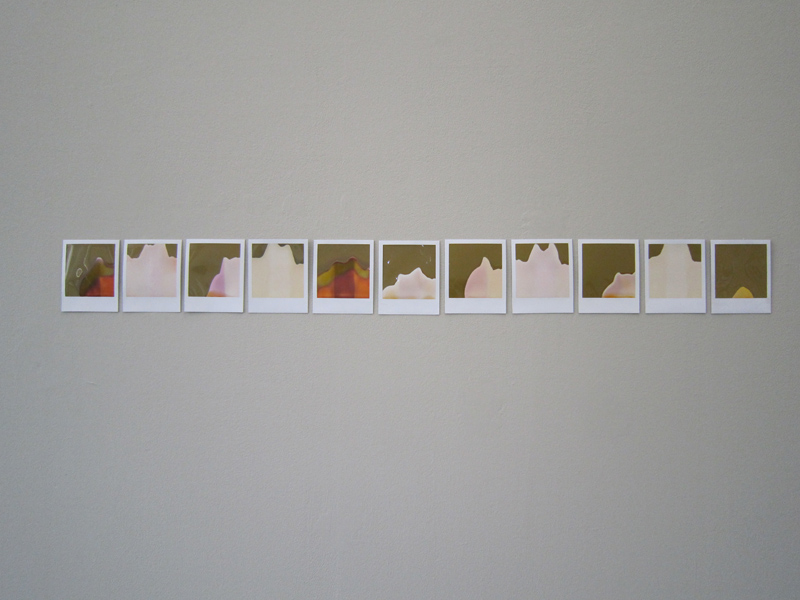 Bernd Hoffmann, Le Langhe, 2015, 11teilige Polaroidserie, 8,5cm x 10,7cm