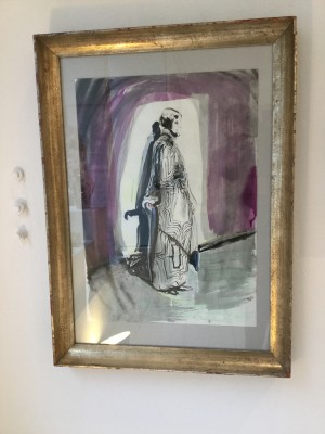 Simone Lucas, o.T., 2013, Aquarell auf Papier 42cm x 59cm