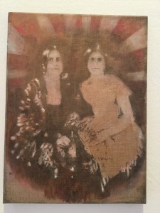 Miriam Vlaming, Sisters, 2015, Öl auf Leinwand, 30cm x 40cm