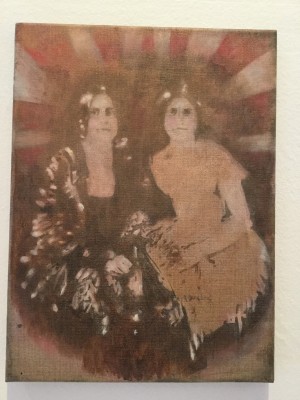 Miriam Vlaming, Sisters, 2015, Öl auf Leinwand, 30cm x 40cm