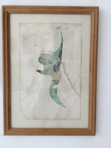 Bernd Hoffmann, o.T., 2016, Papiercollage, 30cm x 47cm