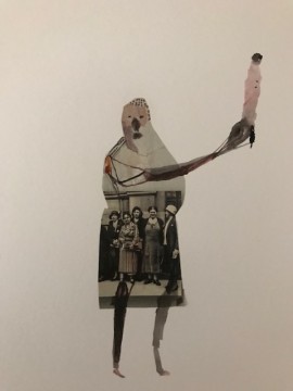 George Raftopoulos, 2017, Collage on paper