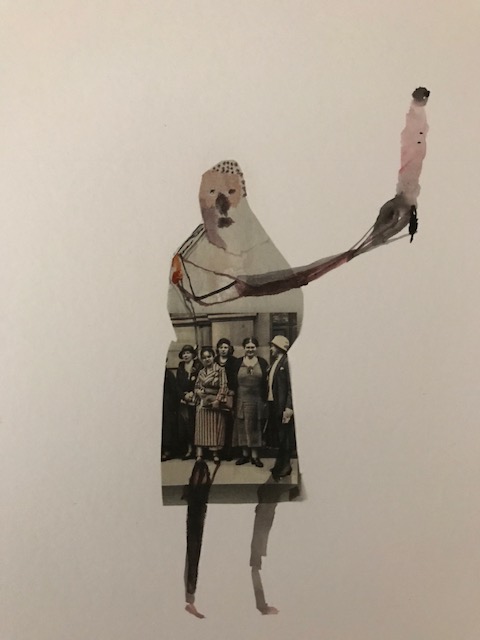 George Raftopoulos, 2017, Collage on paper