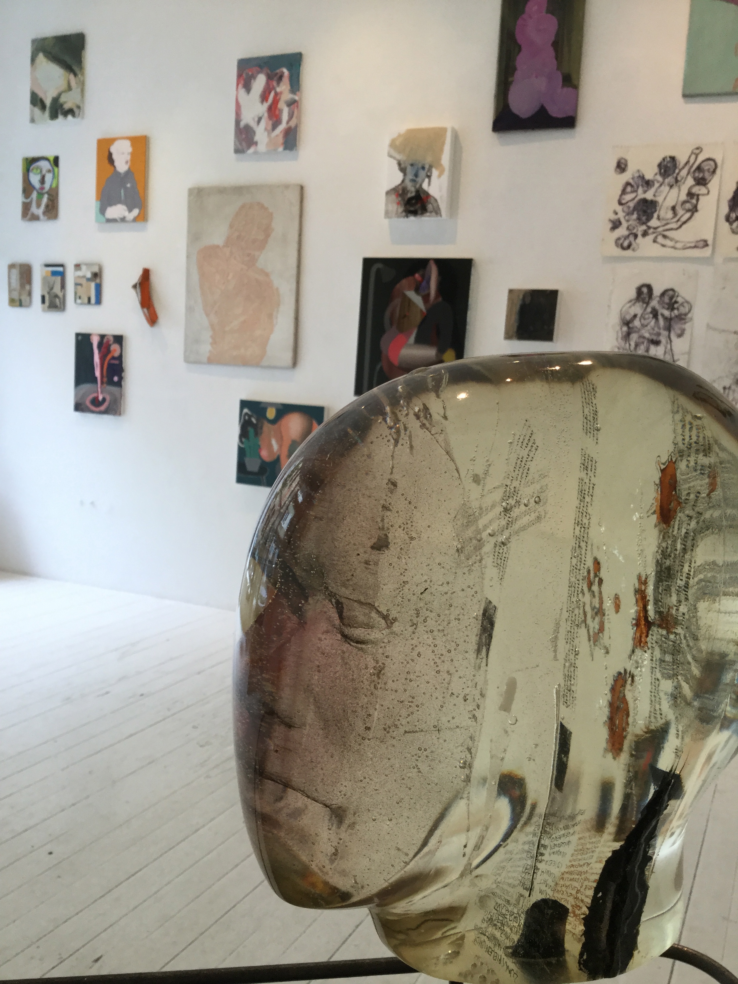 installation view ANGRY BOYS