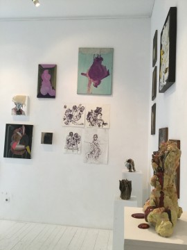 installation view ANGRY BOYS