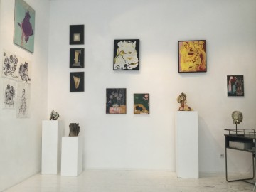 installation view ANGRY BOYS