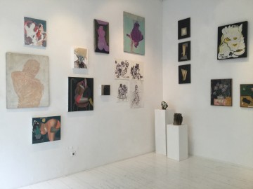 installation view ANGRY BOYS