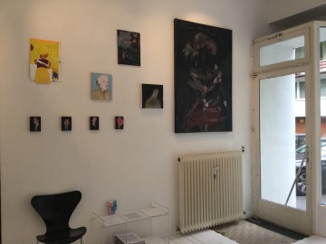 installation view ANGRY BOYS