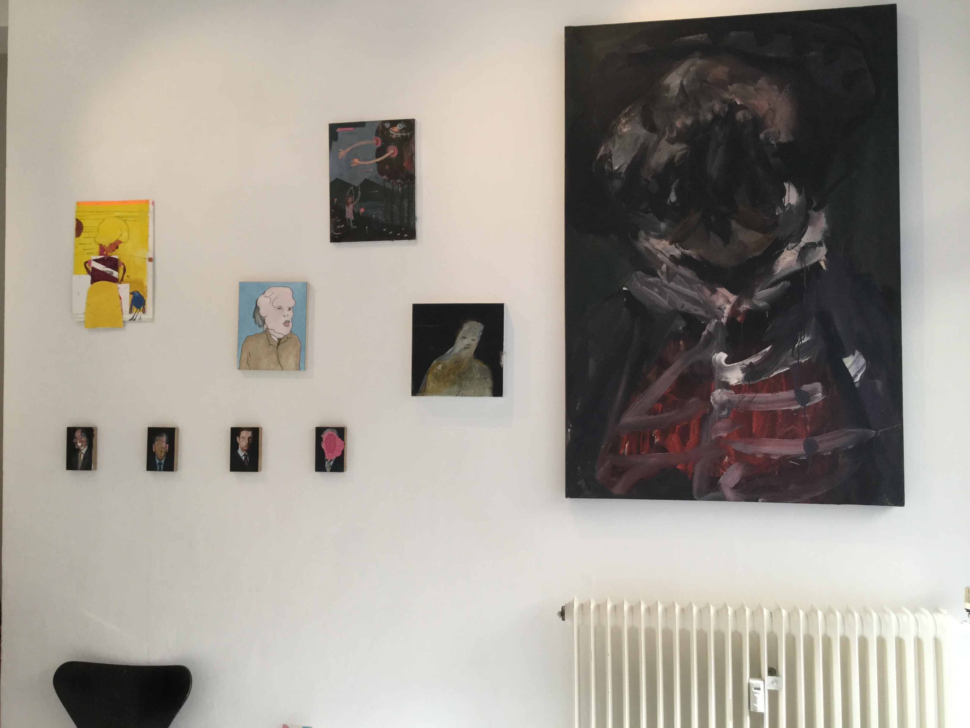 installation view ANGRY BOYS