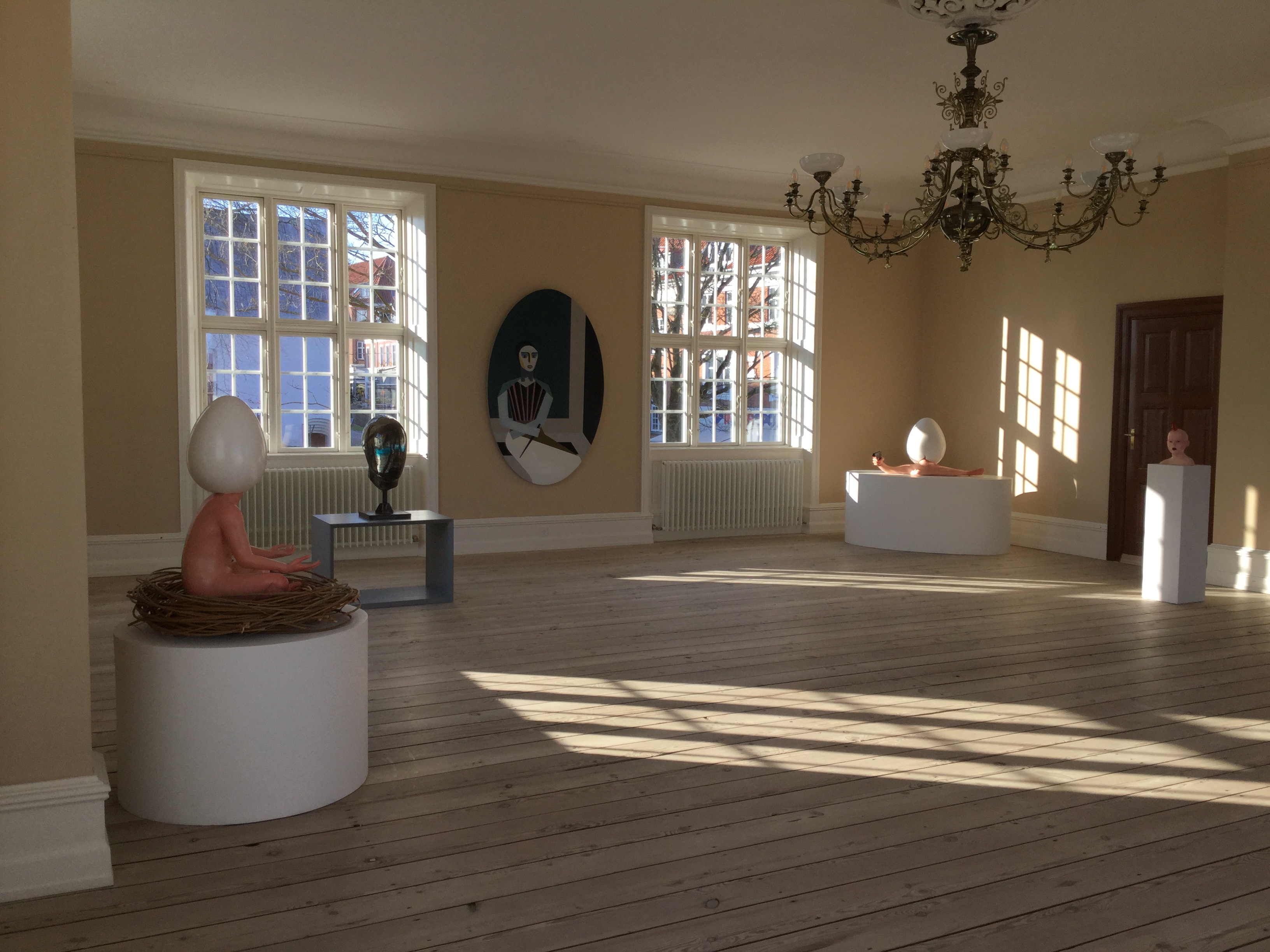 Installation view Angry Boys