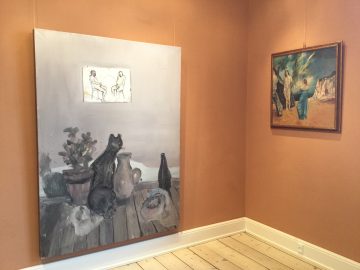 Installation view Angry Boys