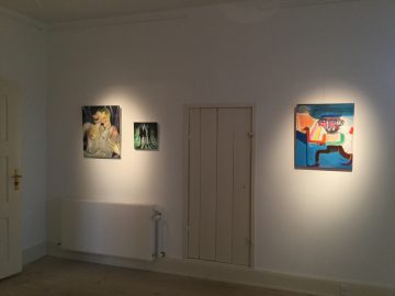 Installation view Angry Boys
