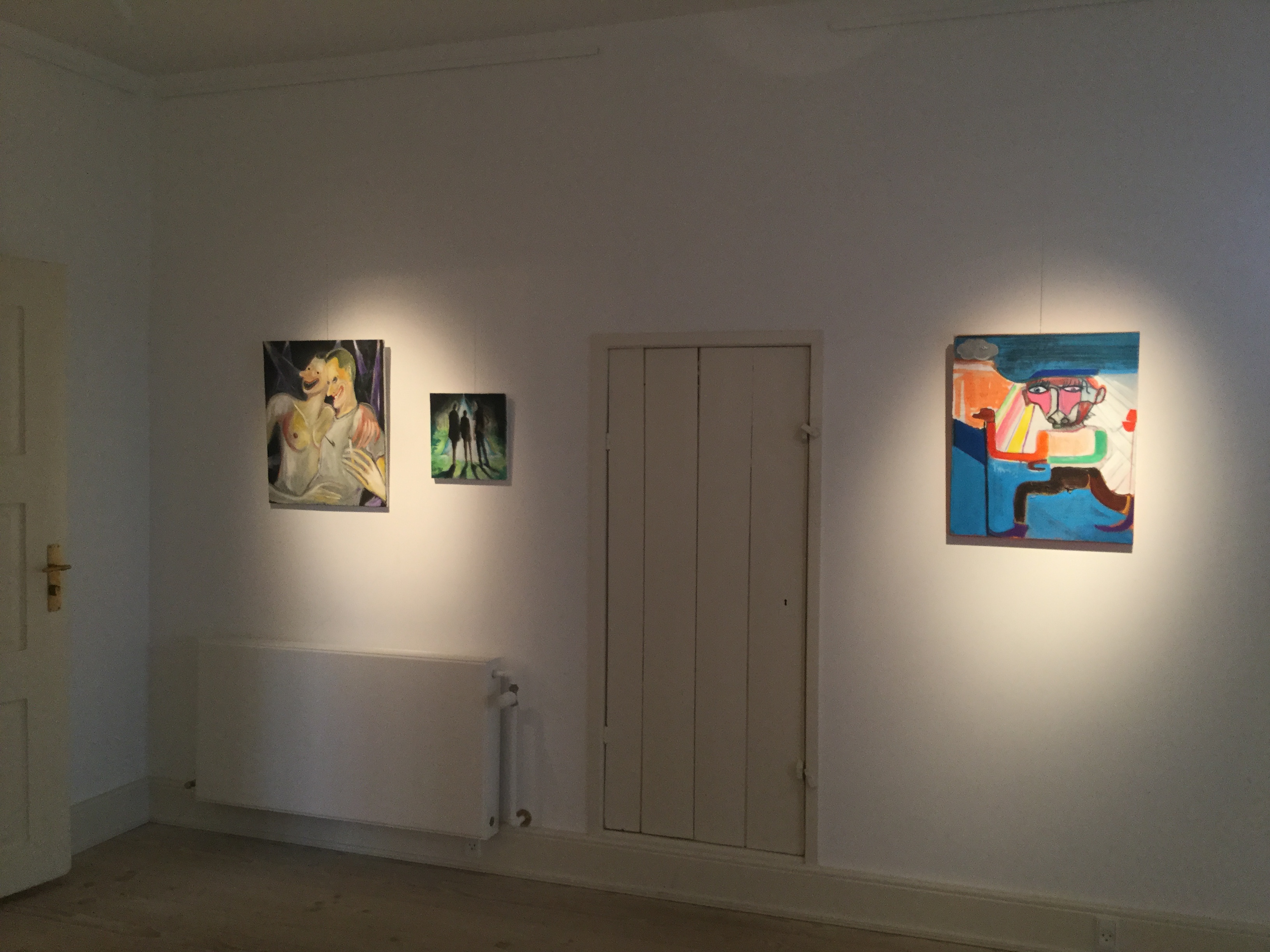 Installation view Angry Boys