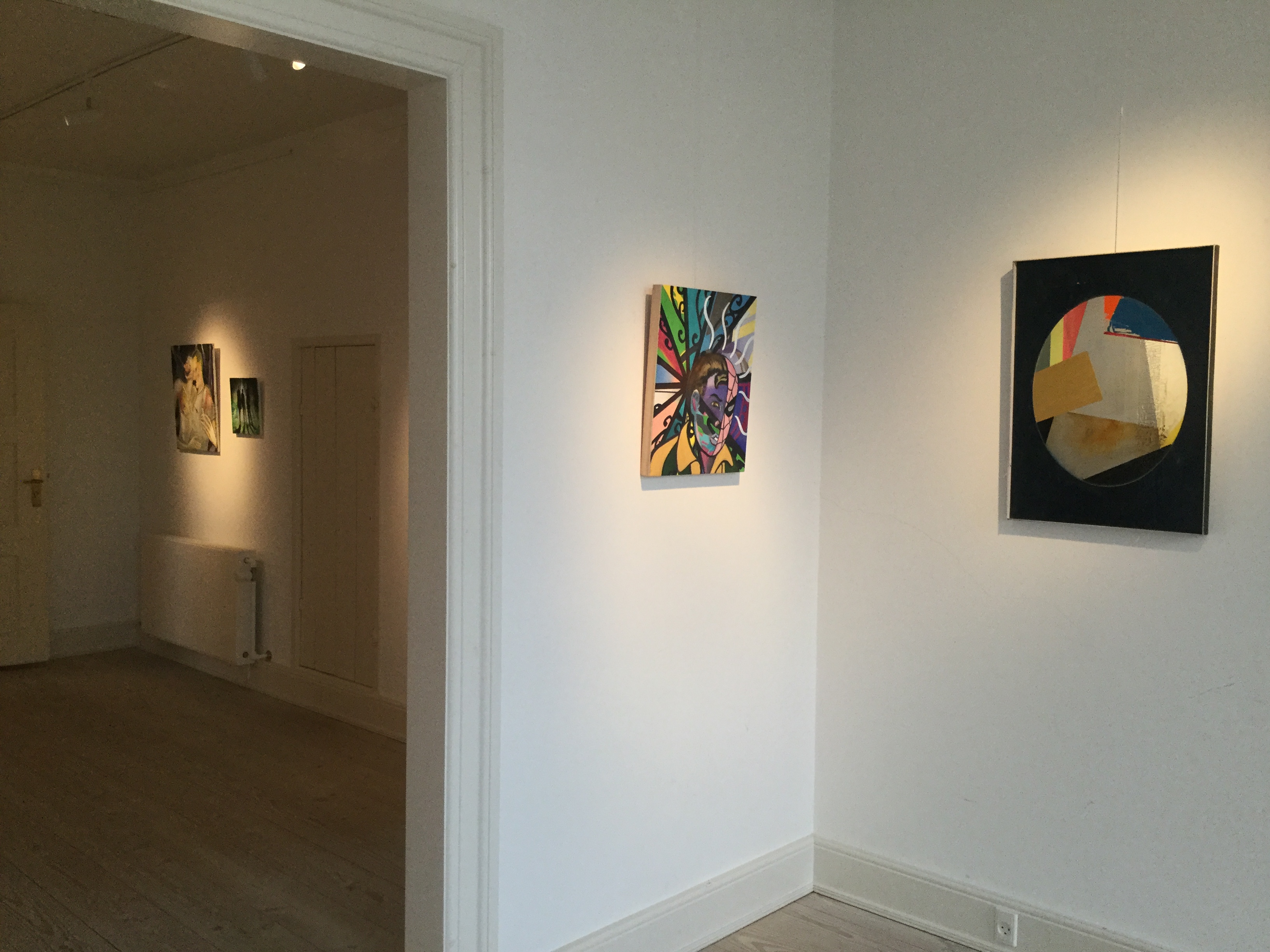 Installation view Angry Boys