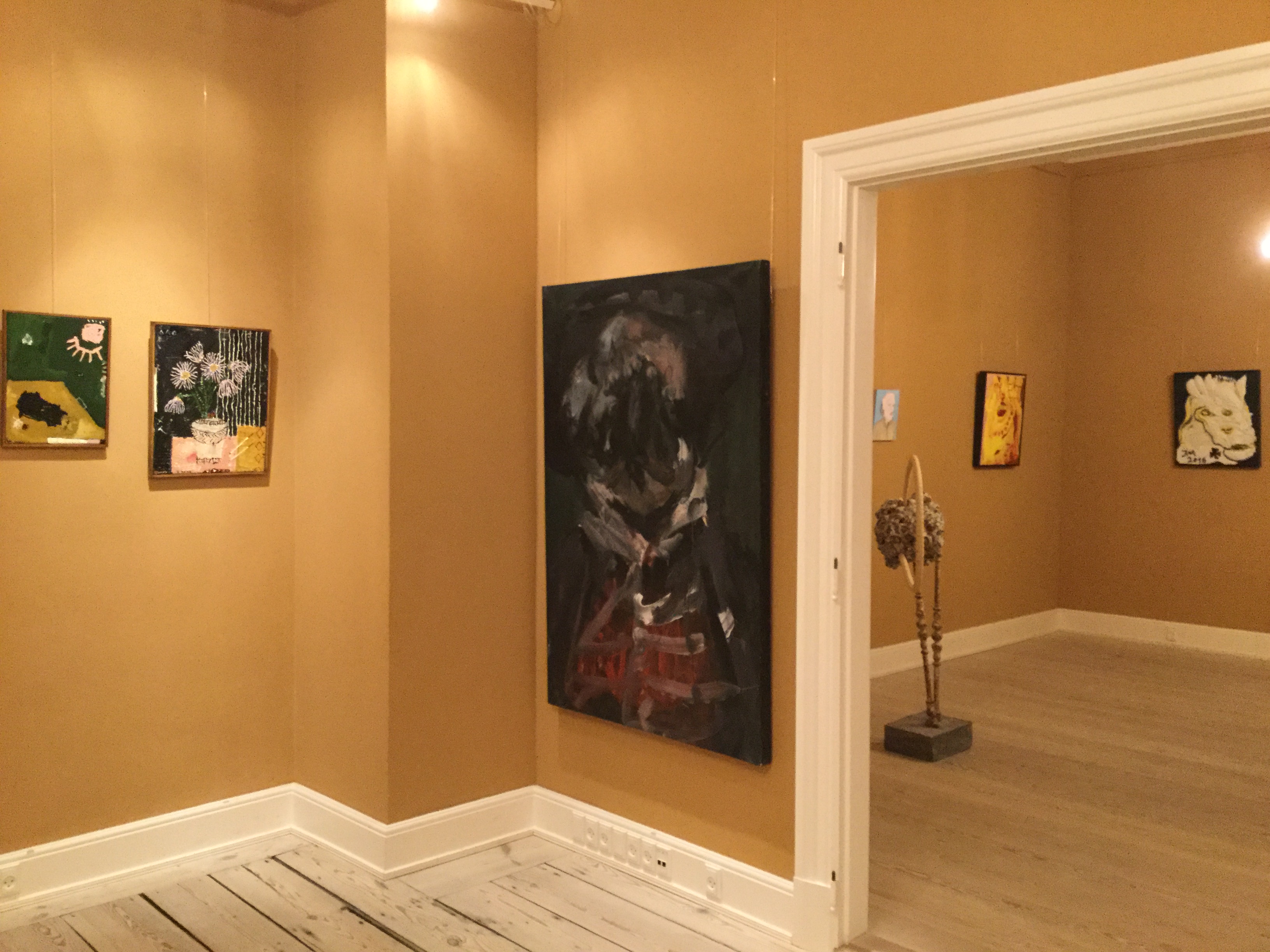 Installation view Angry Boys