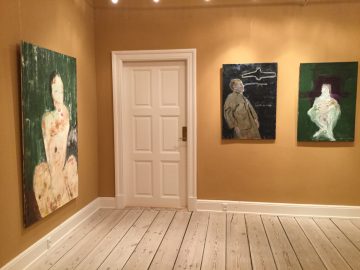 Installation view Angry Boys