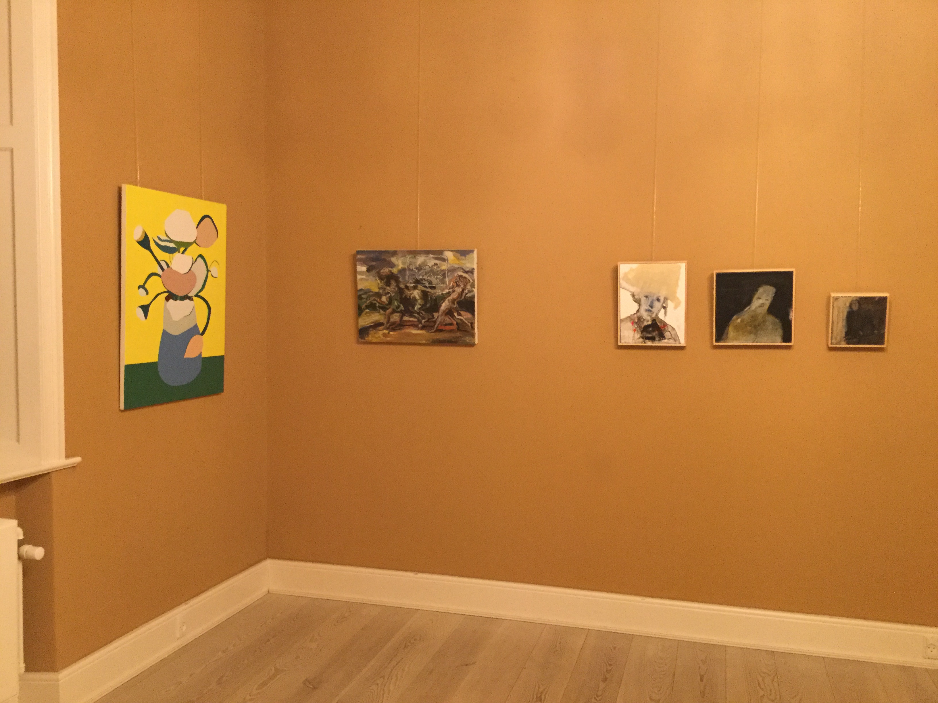 Installation view Angry Boys