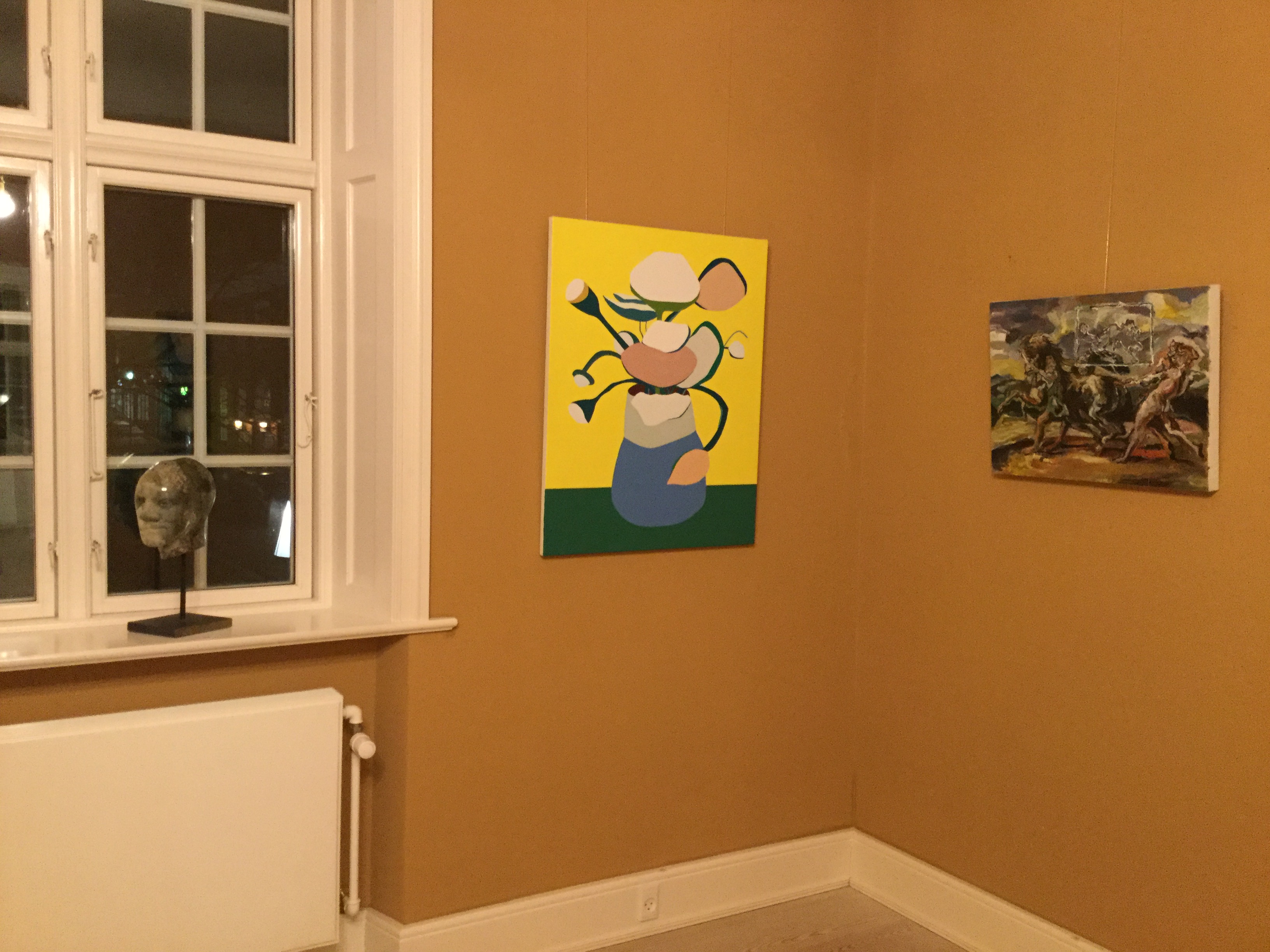 Installation view Angry Boys