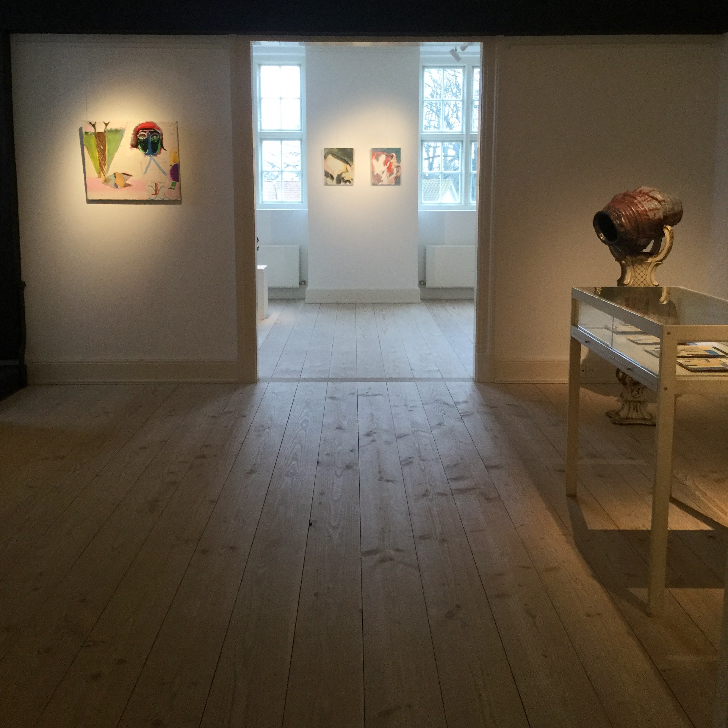 Installation view Angry Boys